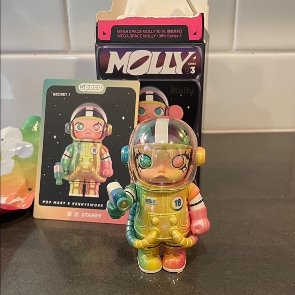 MEGA SPACE MOLLY 100% シークレット1 STARRY Starry (Secret 1
